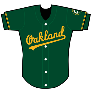 Oakland Baseball – MikeHamptonArt