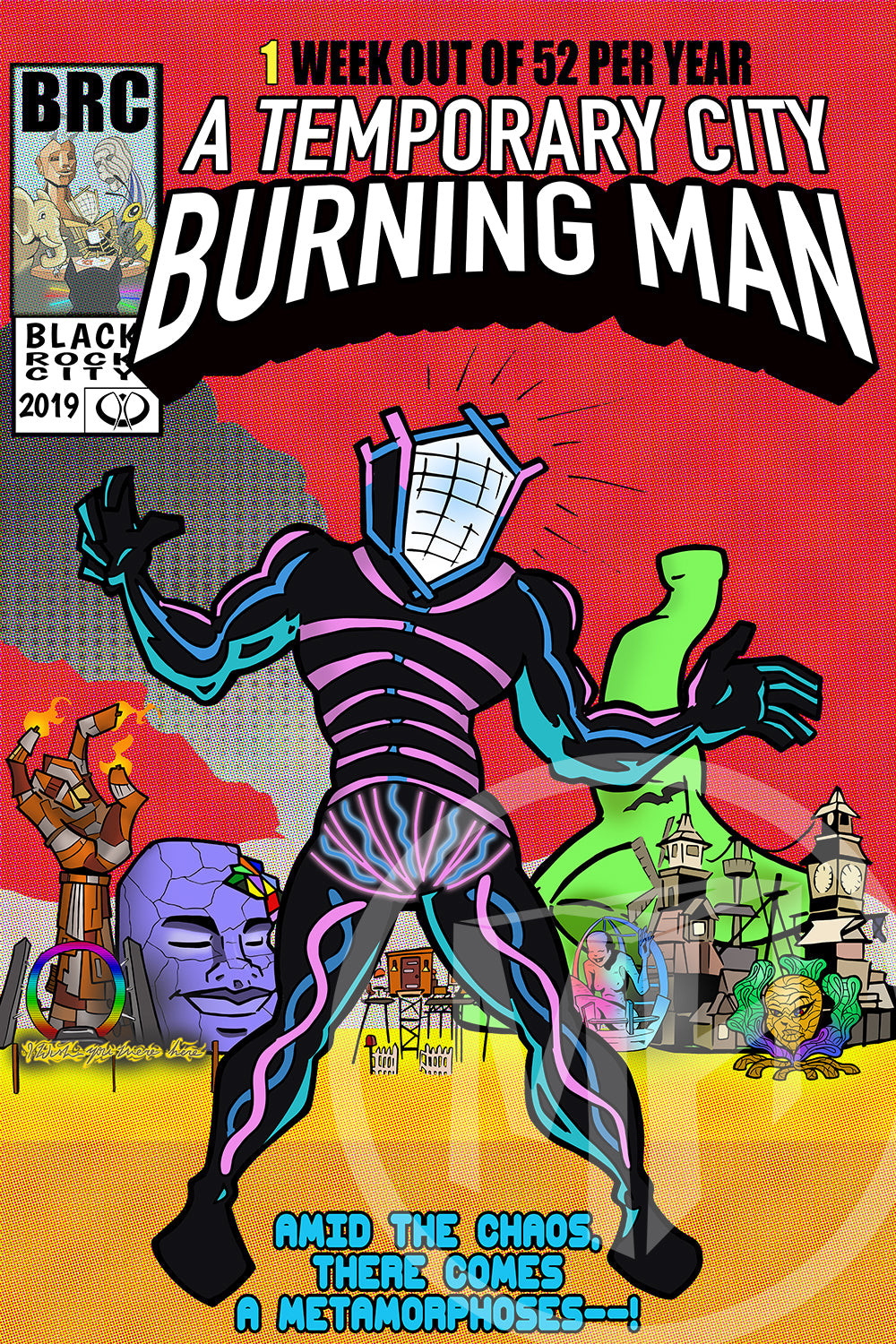 Burning Man, A Metamorphoses!
