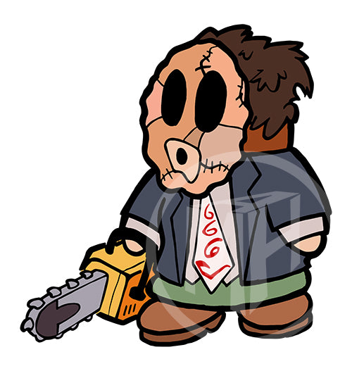 Leatherface is a Shy Guy
