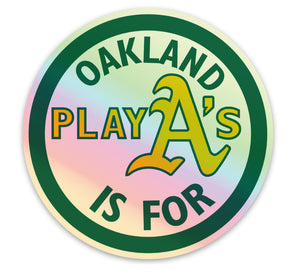 Oakland is for Playas