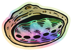Abalone Shell Holographic Sticker