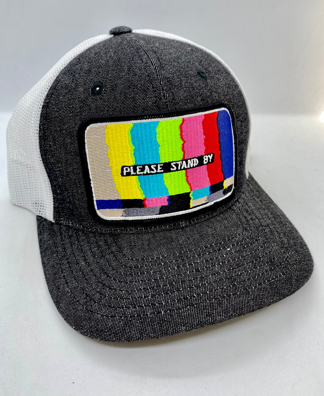 Please Stand By pocket patch hat