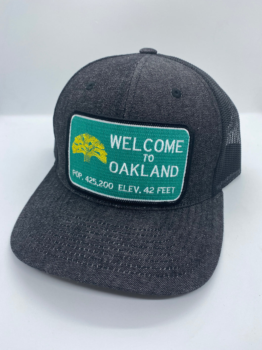 “Welcome to Oakland” Pocket Patch Cap