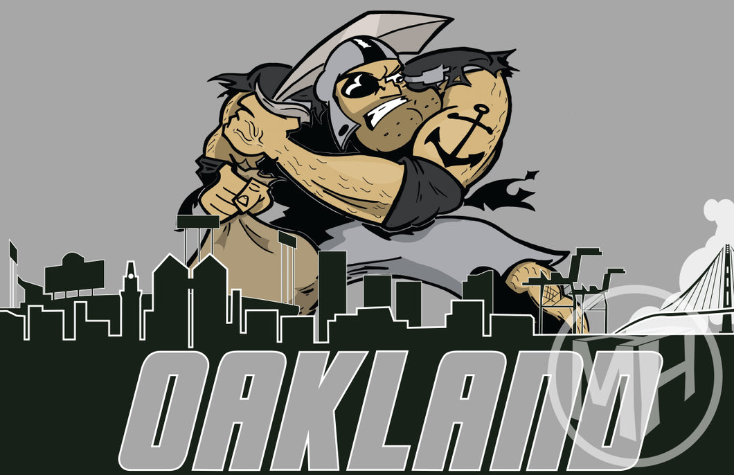 Oakland's former team Tribute